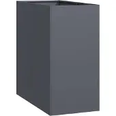 vidaXL Pflanzgefäß Anthrazit 40x80x80 cm Stahl
