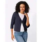 Witt Weiden Strickbolero in marine | Gr.: 44