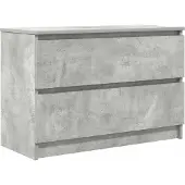 vidaXL TV-Schrank Betongrau 80x35x54 cm Holzwerkstoff