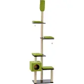 Silvio Design Katzenbaum Bashira grün, Anthrazit, Grün, 22027104
