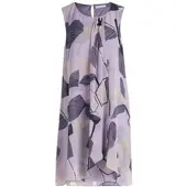 Betty & Co Chiffonkleid im Layer Look in Lilac/Nature | Gr.: 40