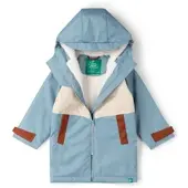 Little green radicals Wasserdichter Bademantel in Blau | Gr.: 3-4 Jahre