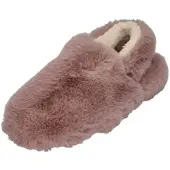 Espadrij l'orginale Hausschuhe ELASTIQUE FURRY in rosa | Gr.: 40