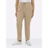 Sheego Schlupfhose in beige | Gr.: 56