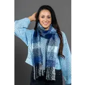Collezione alessandro Modeschal "Beth" 1 Stk. kariert mit Fransen
