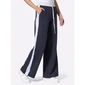 HEINE Jogg Pants in marine-weiß | Gr.: 40