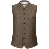 Stockerpoint Trachtenweste Ottavio in braun | Gr.: 52