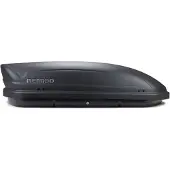 Menabo | Dachbox - Schwarz - 137x79x36 cm - Diebstahlsicherung - 50 kg Tragfähigkeit - Autozubehör