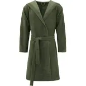 Erwin Müller Unisex-Bademantel Schwanau in oliv | Gr.: S
