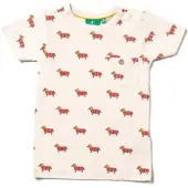 Little green radicals Kurzarm-T-Shirt in Creme | Gr.: 6-7-jahre