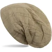 StyleBREAKER Feinstrick Beanie Mütze in Moosgrau | Gr.: onesize