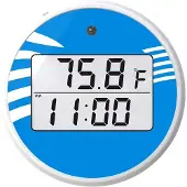 Jojomino Eisbadthermometer Schwimmendes Thermometer Eisbad Wasserdichtes Kalttauchthermometer