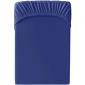Cats Collection Spannbetttuch Edel-Jersey in royalblau | Gr.: 90-x-200