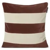 Lexington Kissenhülle Striped in Braun | Beige | Gr.: onesize