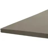 BETTWARENSHOP Jersey-Elasthan Topper Spannbettlaken Multi-Stretch 180x200 - 200x220 cm | kiesel - grau