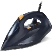 Philips 7000 series DST7060/21, Dampfbügeleisen, SteamGlide Elite-Sohle, 2 m, 250 g/min, Blau, Gelb, 50 g/min
