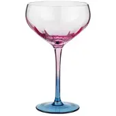 Butlers Cocktailglas DIVINE in Blau / Pink | Gr.: onesize