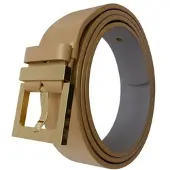Kmisso Gürtel in Beige | Gr.: 110 cm