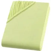 Carpe Sonno Jersey Spannbettlaken in Apfelgrün | Gr.: 130 x 200 cm