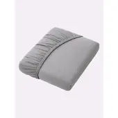 Witt Weiden Spannbetttuch in steingrau | Gr.: 200-x-200-cm