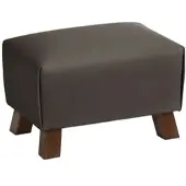 58 aufm Kessel POLSTERHOCKER Kaylah pigmentiertes Nappaleder braun | Gr.: onesize