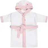 Sterntaler Bademantel BÄR Betty in weiß | Gr.: 116
