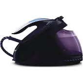Philips PerfectCare Elite Bügelstation, 150 g/min konstanter Dampf, 7.5 bar, 2400 W, Schwarz (GC9650/80)