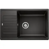 BLANCO Zia XL 6 - Silgranitspüle, 780x500 mm, Compact, Schwarz 526019