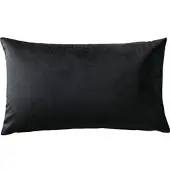 Redbest Samt Kissenhülle Kingsville in schwarz | Gr.: 50 x 50 cm