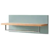 Home24 Wandgarderobe LINDHOLM in Mintgrün | Gr.: onesize