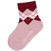 Sterntaler Socken Wolle Karo in rosarot | Gr.: 16