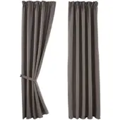 Gardinenbox VORHANG 2ER SET NEWYORK HxB 225x295 cm Taupe