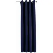 Gardinenbox VORHANG »NEW YORK« HxB 160x140 cm Blau