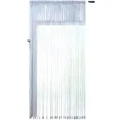 Gardinenbox FADENGARDINE Shanghai HxB 250x300 cm Weiß Lurex