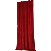 Gardinenbox VORHANG MILANO HxB 280x135 cm Rot