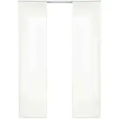 Gardinenbox VORHANG 2ER SET HxB 245x60 cm Creme