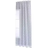 Gardinenbox GARDINE VALENCIA HxB 245x145 cm Natur Snowflakes