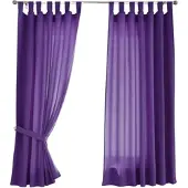 Gardinenbox VORHANG 2ER SET POTSDAM HxB 175x140 cm Lila