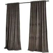 Gardinenbox VORHANG 2ER SET HAVANNA HxB 245x135 cm Oliv Gold