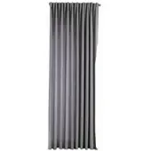 Gardinenbox SCHLAUFENGARDINE »Palermo« HxB 250x300 cm Grau