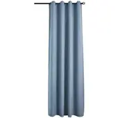 Gardinenbox VORHANG MÜNCHEN DARK HxB 225x145 cm Blau