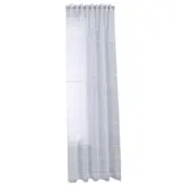 Gardinenbox GARDINE LEINEN HxB 245x145 cm Natur Classic