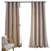 Gardinenbox VORHANG 2ER SET »Nürnberg« HxB 245x135 cm Beige