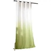 Gardinenbox VORHANG FARBVERLAUF HxB 245x140 cm Apfelgrün