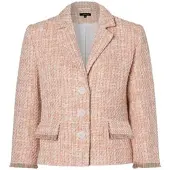 More & more Bouclékurzblazer in coloured summer boucle | Gr.: 40