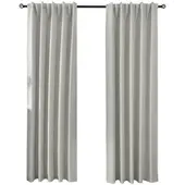 Gardinenbox VORHANG 2ER SET BOSTON DARK HxB 245x140 cm Creme