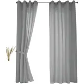 Gardinenbox VORHANG 2ER SET BERLIN HxB 245x140cm Grau