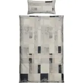 Redbest Single-Jersey Bettwäsche in beige-grau | Gr.: 200x200 cm (40x80 cm)