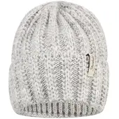 Sterntaler Strickmütze Umschlag in silber mel. | Gr.: 55 cm
