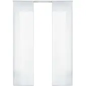 Gardinenbox VORHANG 2ER SET HxB 245x60 cm Weiß